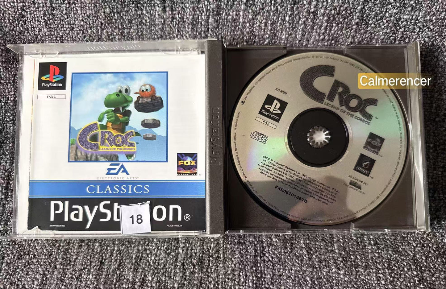 Croc - Sony Playstation One (PS1) Game