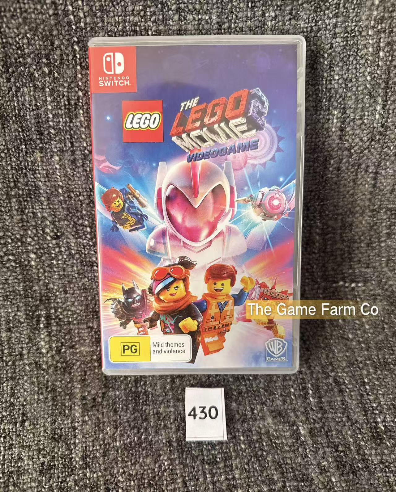 The LEGO Movie Videogame Nintendo Switch Physical Game Cartridge PAL Tested Used