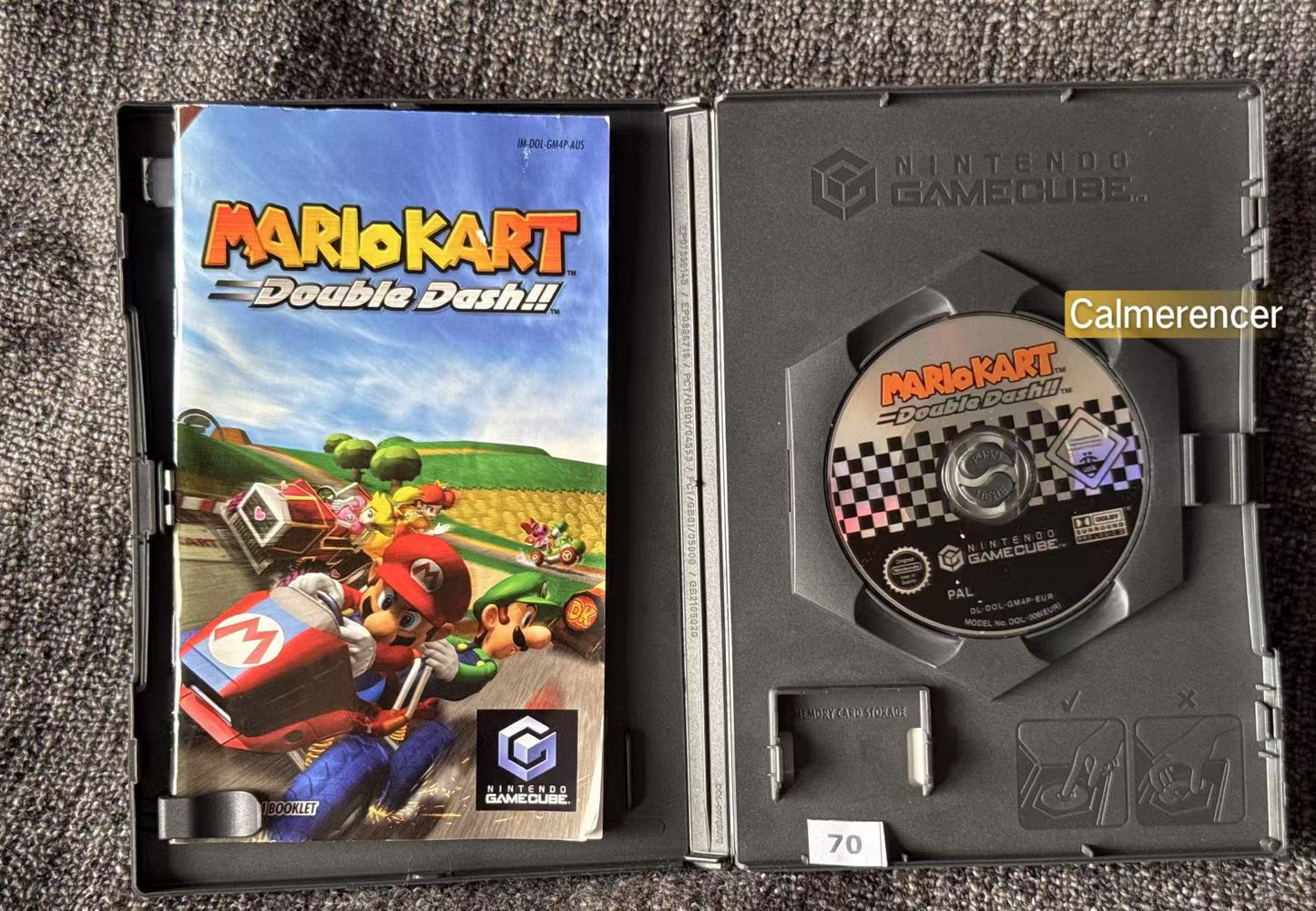 Mario Kart Double Dash Game - Nintendo Gamecube - Pal Version