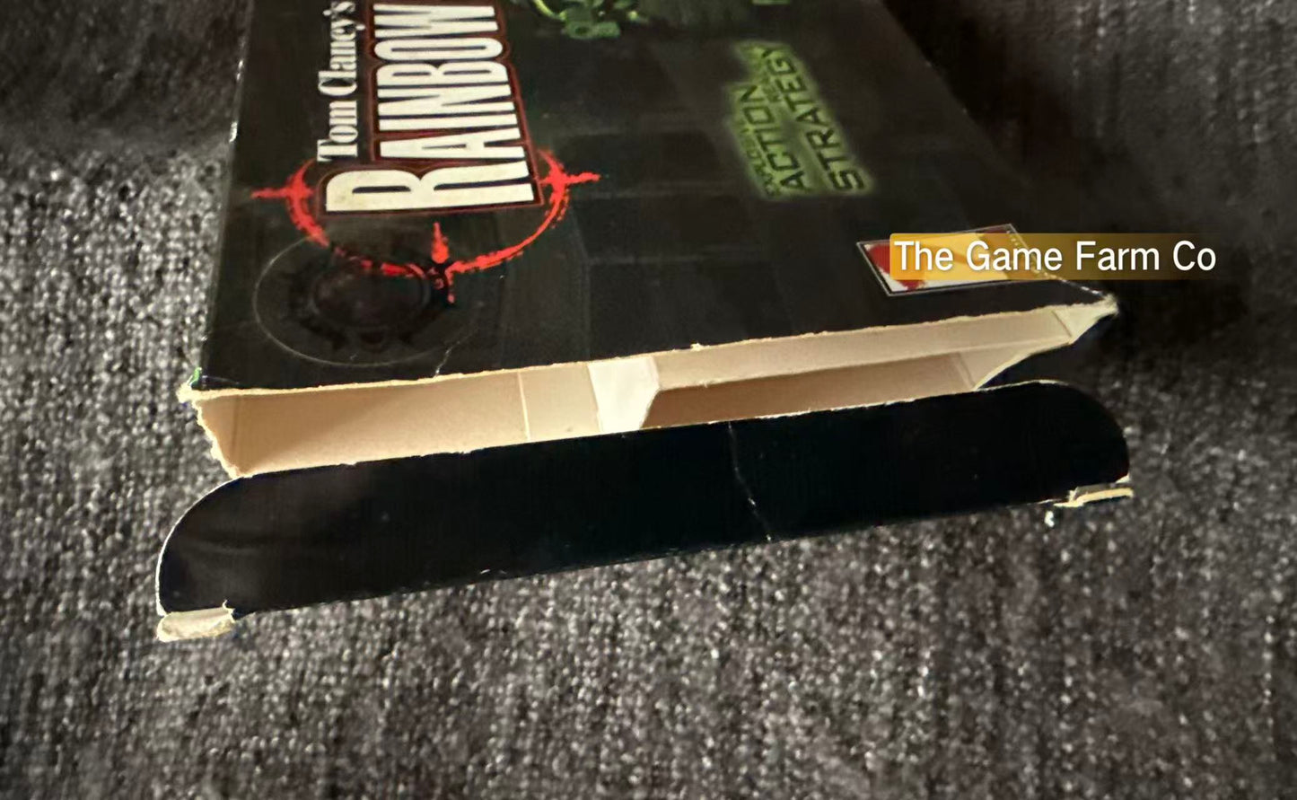Tom Clancy's Rainbow Six (Nintendo 64 N64, 1999) Complete Box CIB Used