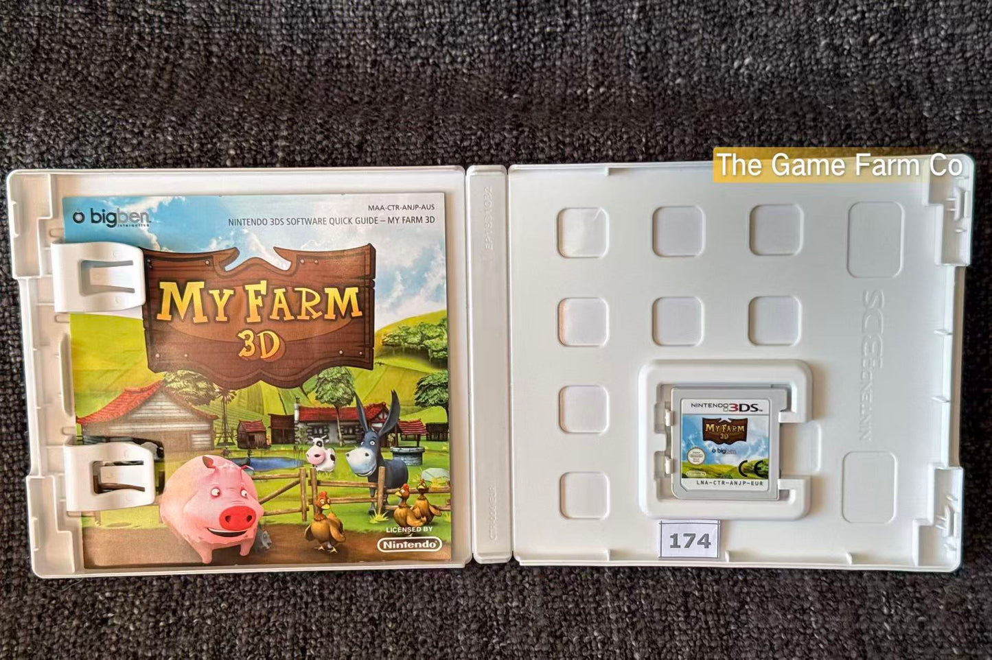 My Farm 3D Nintendo 3DS Physical Game CIB PAL Tested Used