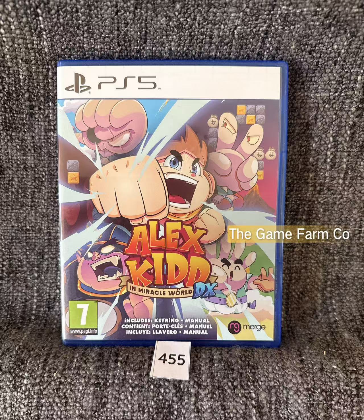 Alex Kidd in Miracle World DX  PS5 Physical Game CIB PAL Tested Used