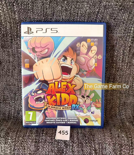 Alex Kidd in Miracle World DX  PS5 Physical Game CIB PAL Tested Used