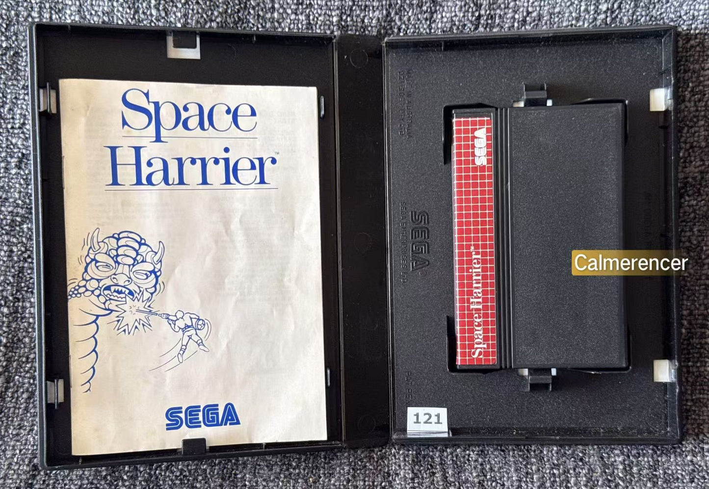 Space Harrier Game - Sega Master System