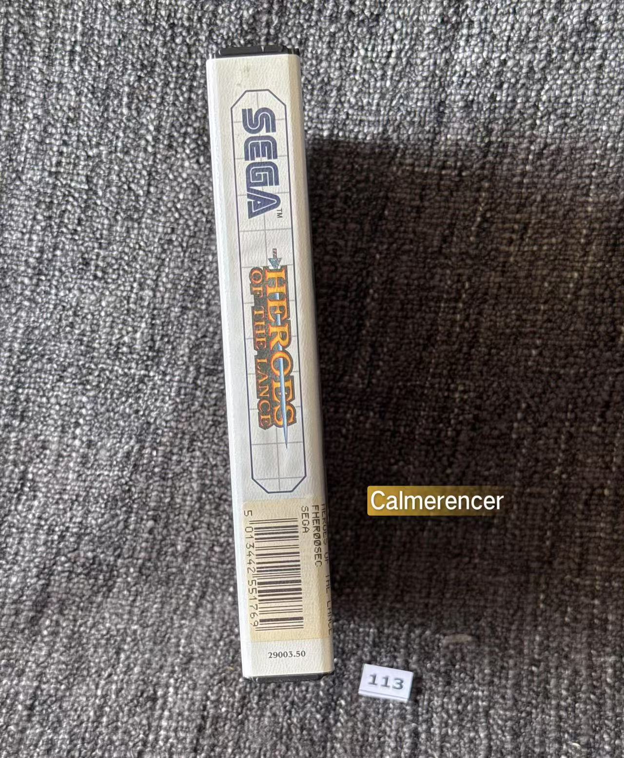 Heroes Of The Lance Advanced Dungeons & Dragons - Excellent condition - No manual Game - Sega Master System