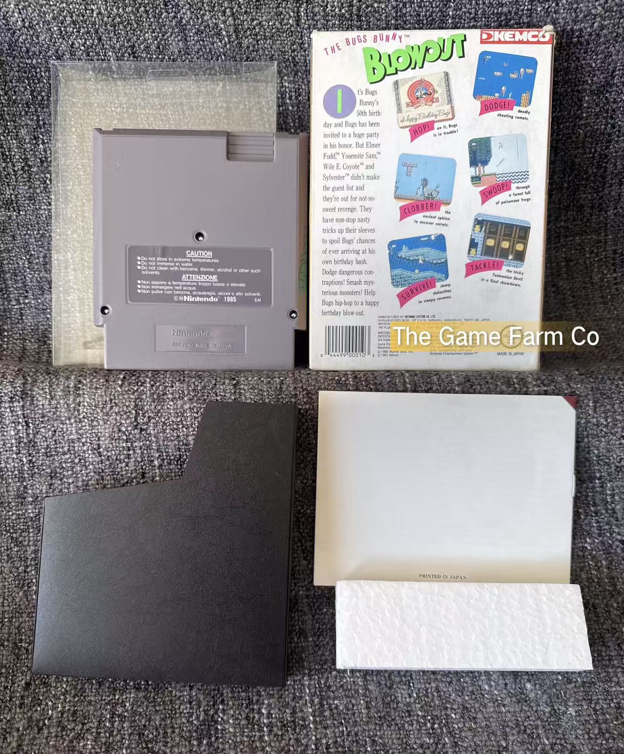 Blow Out Boxed Game - Nes - Nintendo / Entertainment System - Pal Version