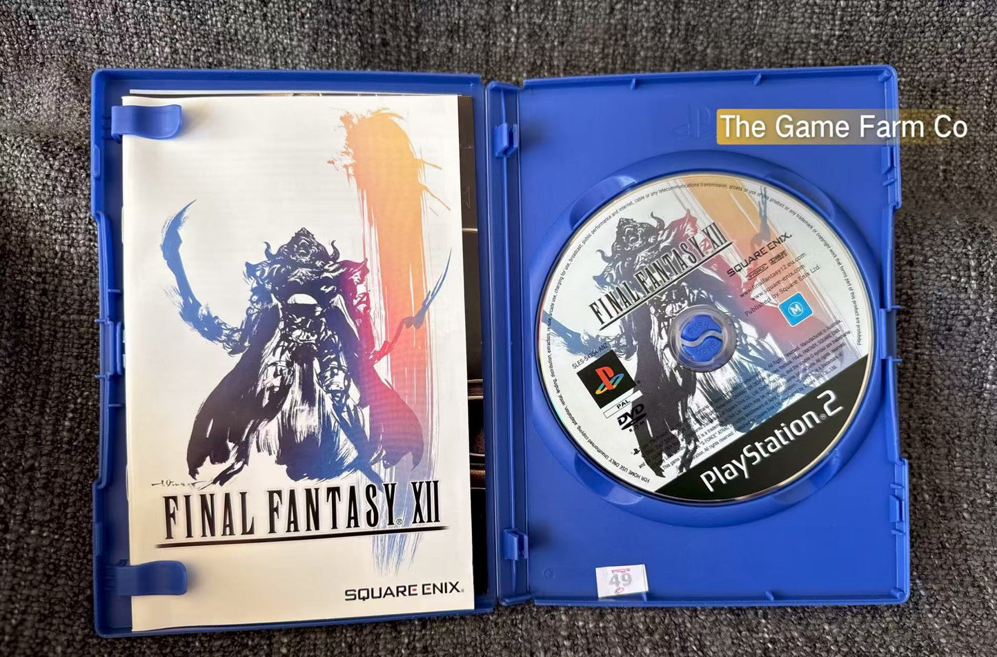 Final Fantasy XII In overall mint condition Game- Sony PlayStation 2 (PS2)