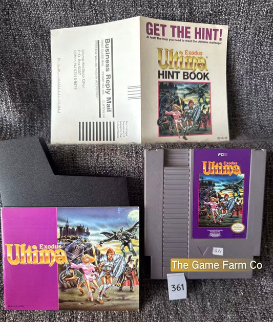 Exodus Ultimate Game - Nes - Nintendo / Entertainment System - NTCS American Version
