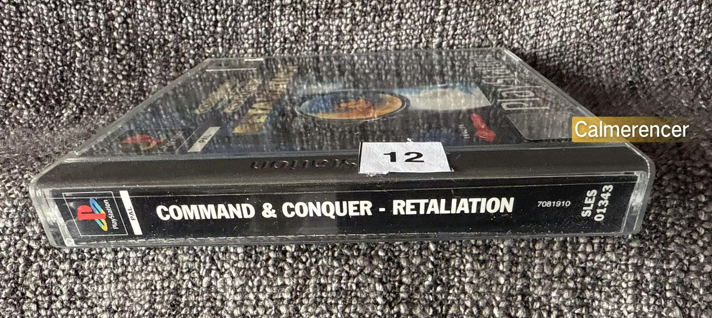 Command & and Conquer Retaliation  - Sony Playstation One (PS1) Game