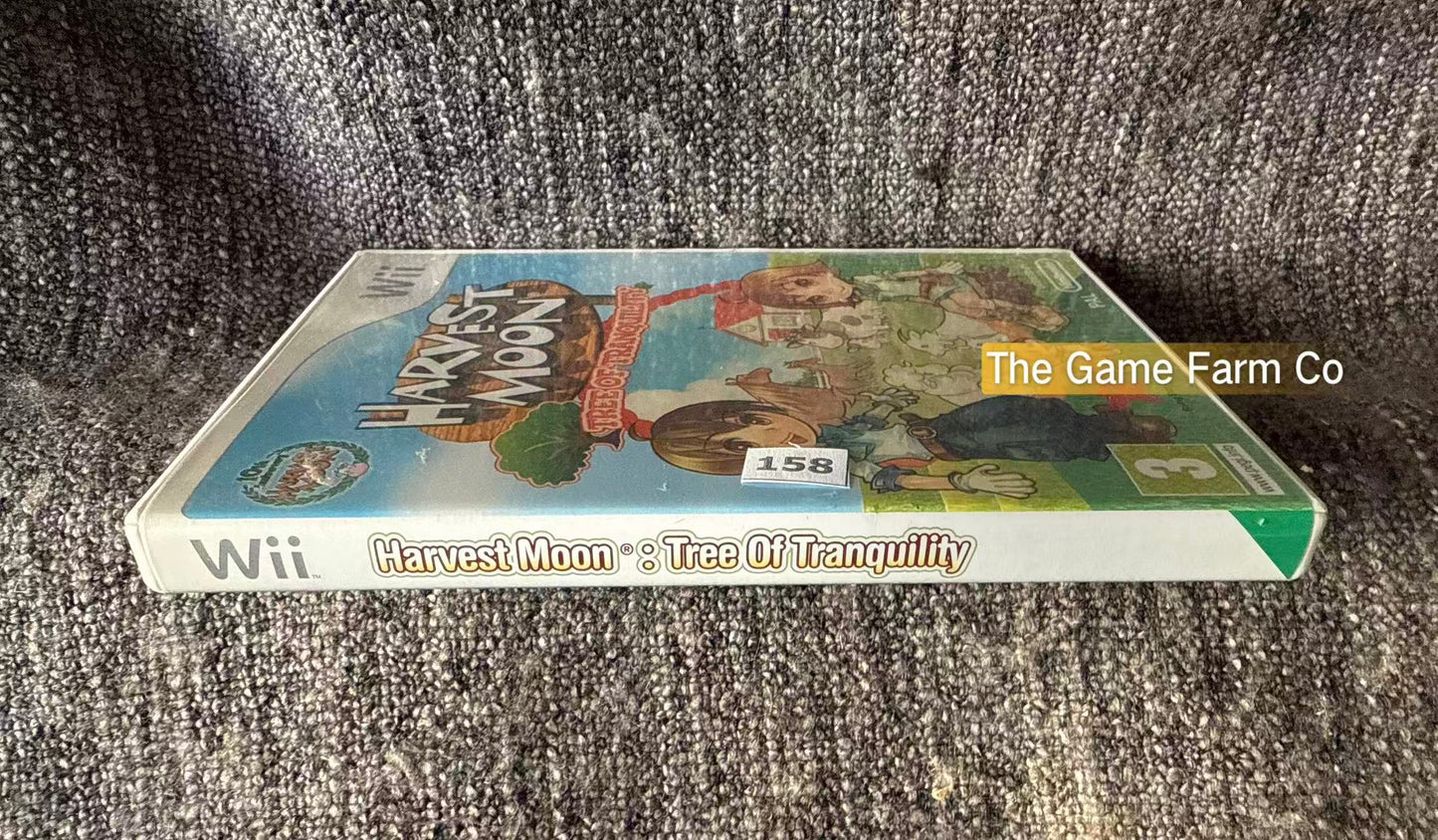 Harvest Moon Tree of Tranquility (Nintendo Wii) CIB Complete with Manual PAL