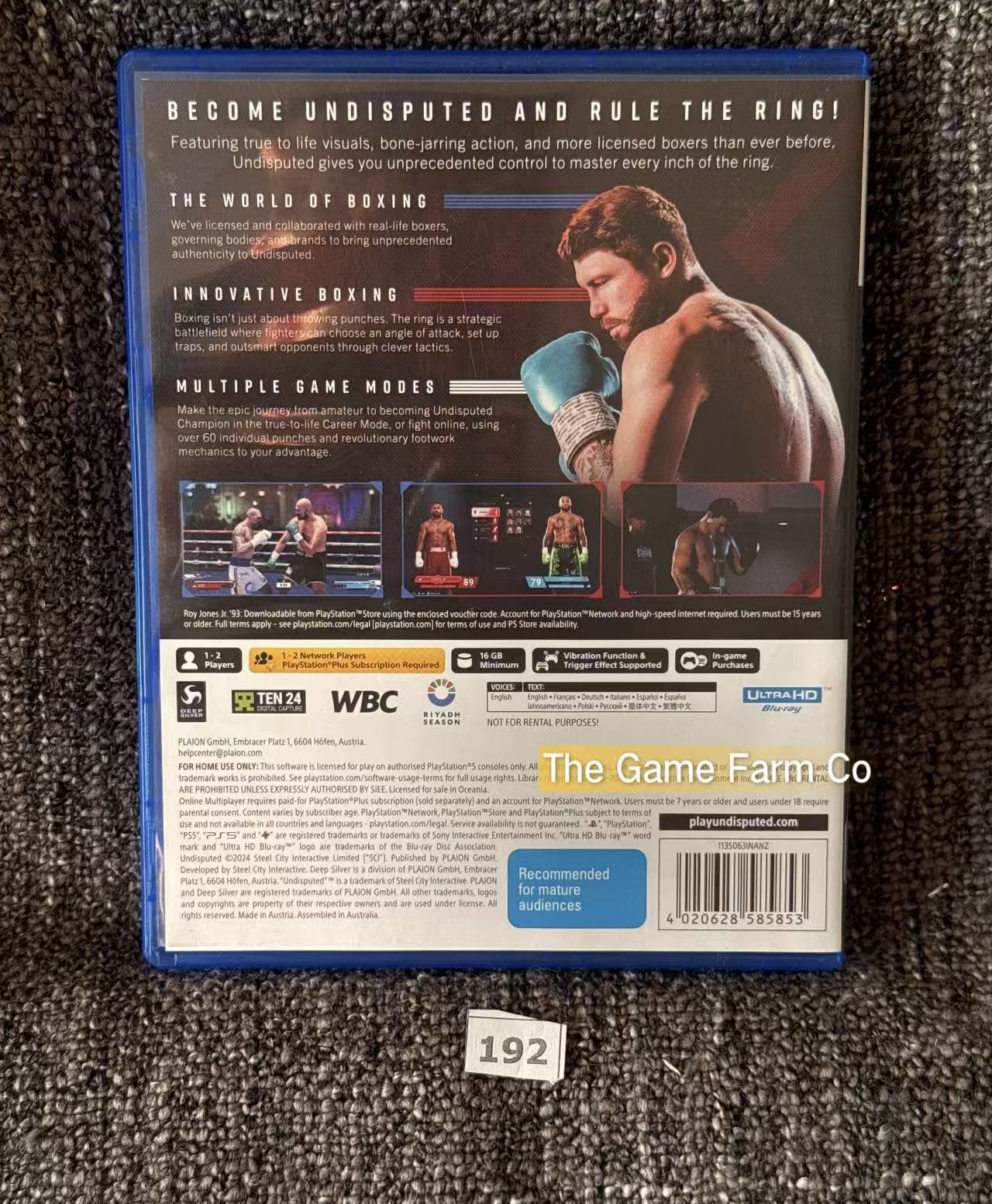 Undisputed Sony PlayStation 5 Complete PAL Tested Used