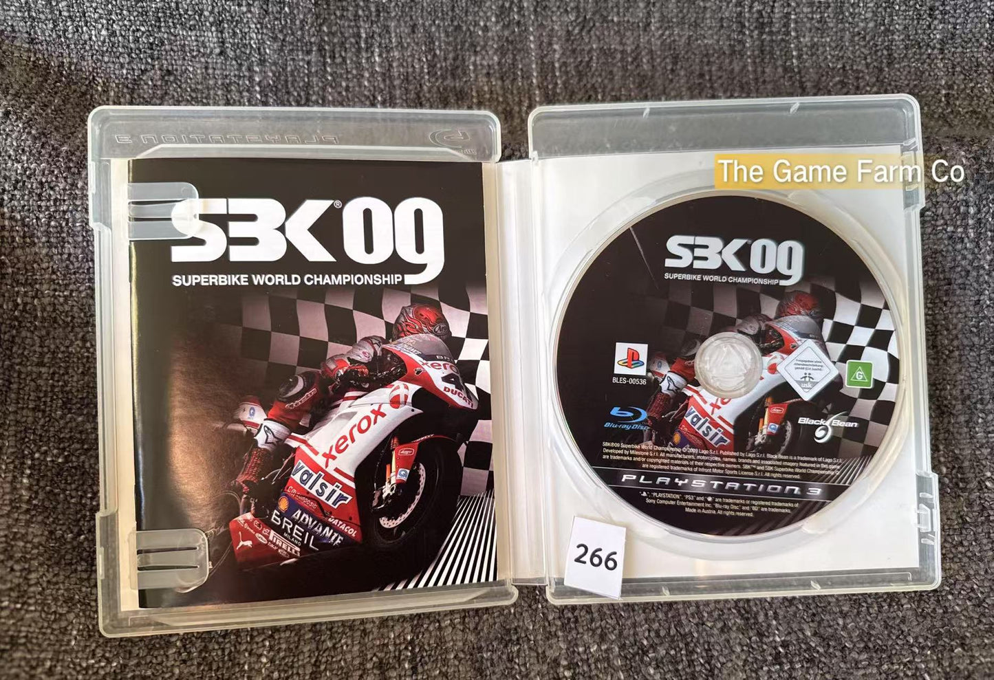 SBK X Superbike World Championship Game - PS3 - Sony Playstation 3