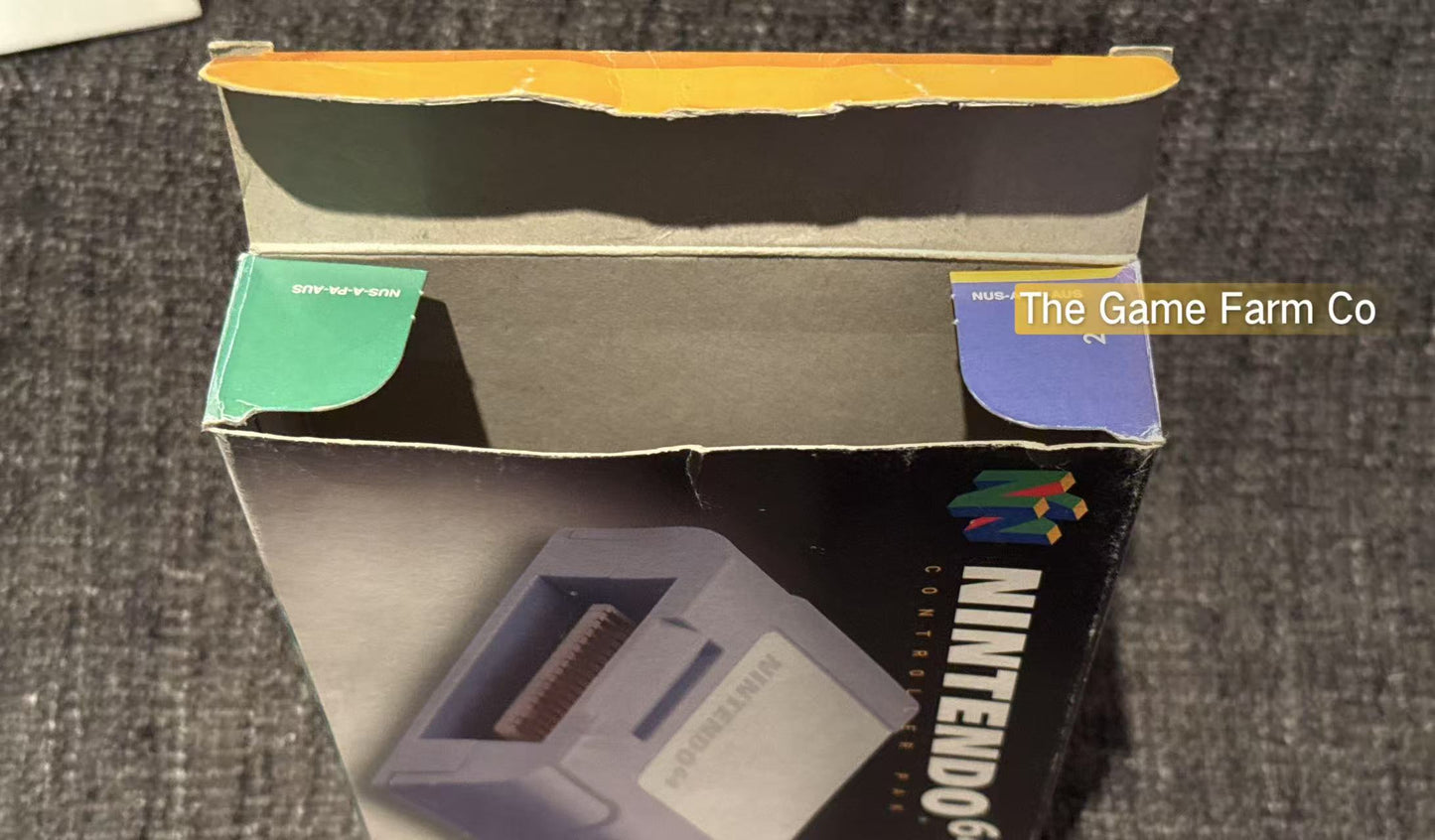 Genuine N64 Memory/Controller Pak Boxed - Pal Version