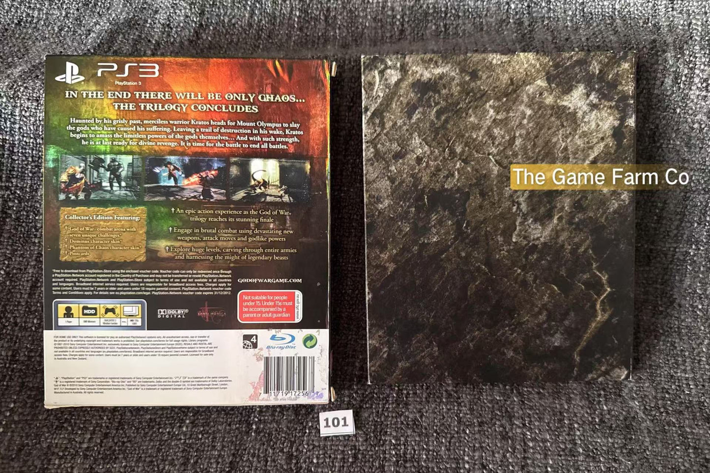 God Of Collectors Edition Game - PS3 - Sony Playstation 3