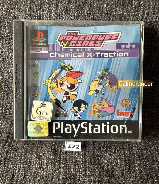 The Powerpuff Girls Chemical X-Traction - Sony Playstation One (PS1) Game
