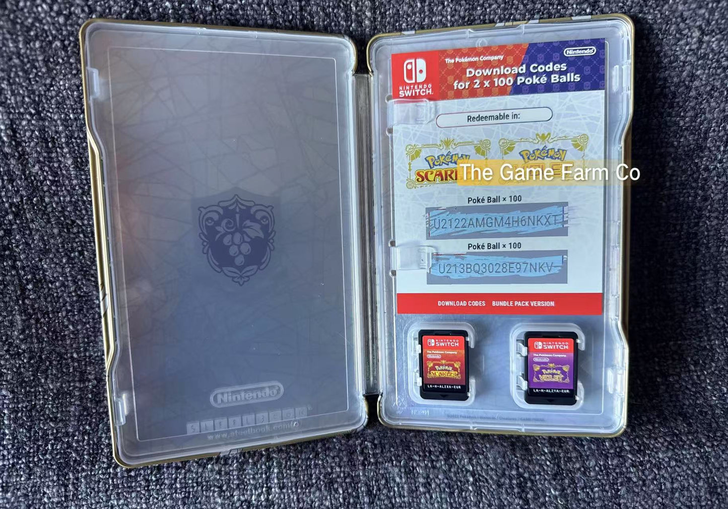 Pokemon Scarlet and Violet Dual Pack Switch Games - Nintendo Switch