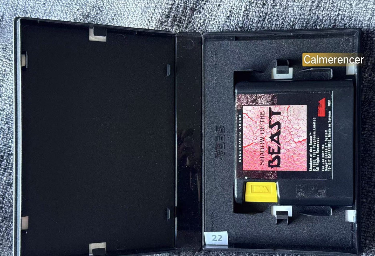 Shadow Of The Beast - No manual - Game - Sega Mega Drive