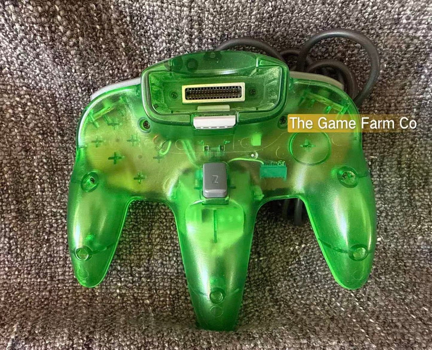 Jungle Green Funtastic Nintendo 64 Console Bundle N64 Tested Excellent Condition