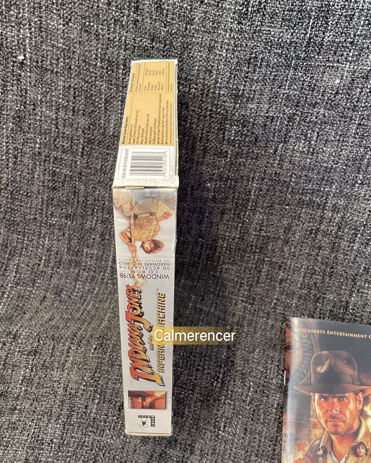 Indiana Jones And The Infernal Machine Game - PC - CD ROM - Big Box