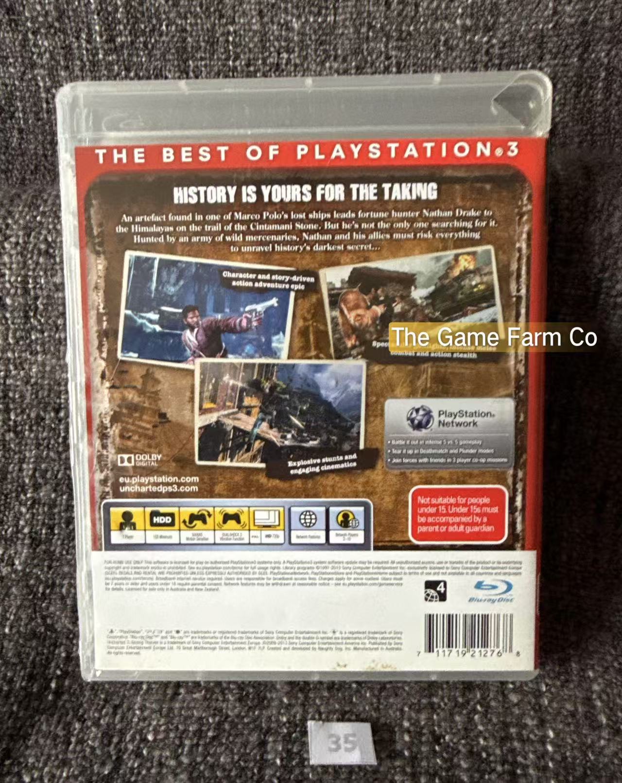 Uncharted 2 Among Thieves Game - PS3 - Sony Playstation 3