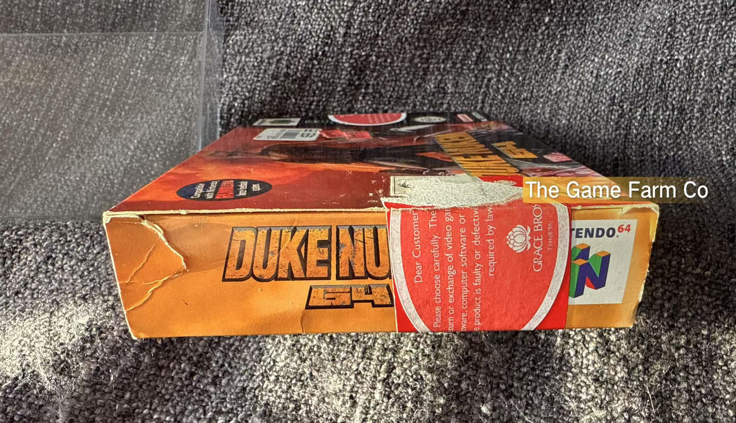 Duke Nukem Game Boxed - Nintendo 64 / N64 - Pal Version
