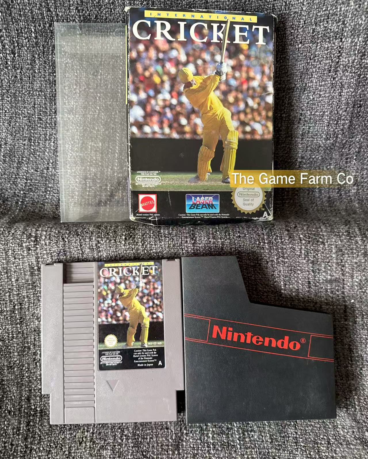 International Cricket Boxed - Game - Nes - Nintendo / Entertainment System - Pal Version