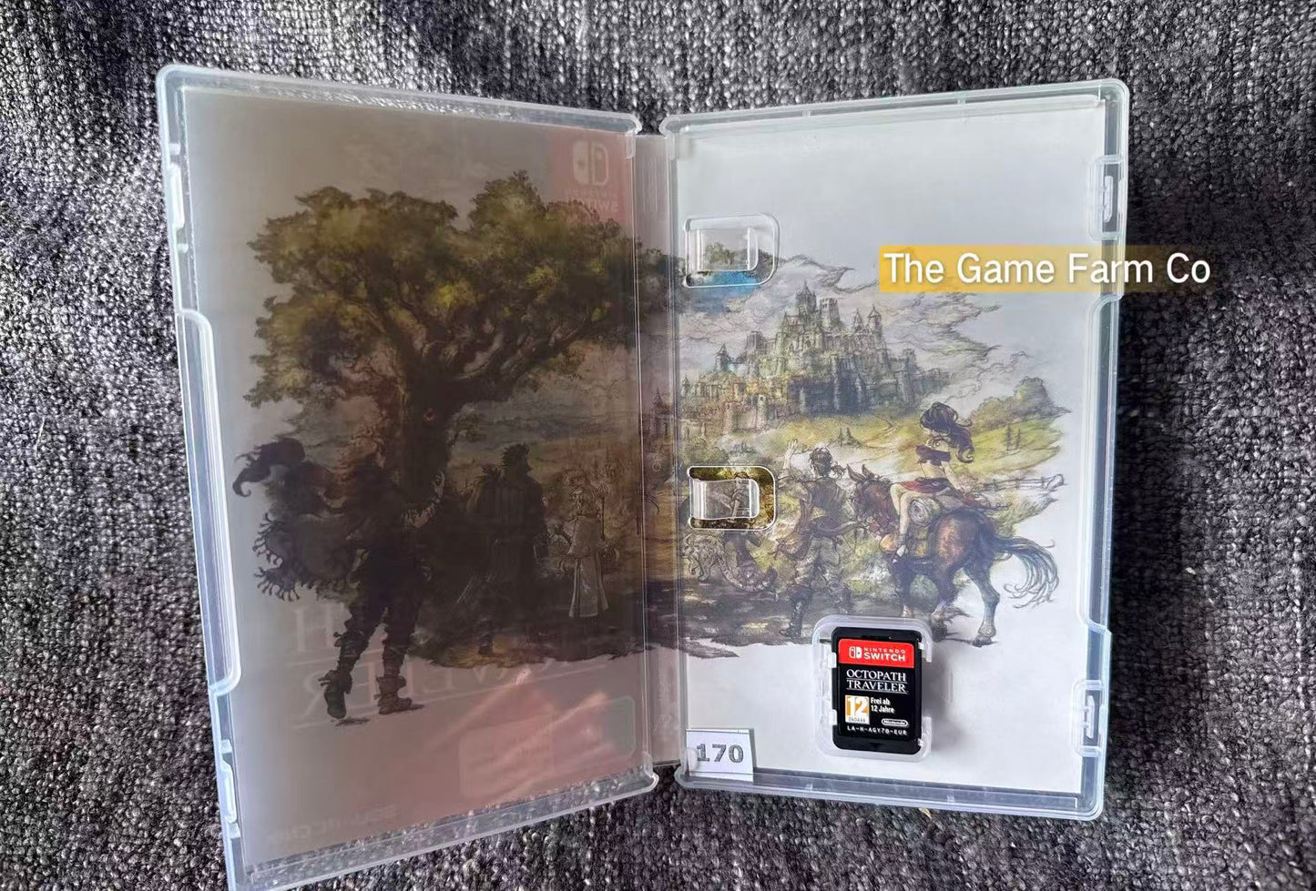 Octopath Traveler (Nintendo Switch) Complete CIB Physical Cartridge PAL