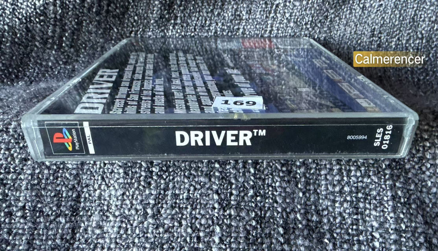 Driver  - Sony Playstation One (PS1) Game