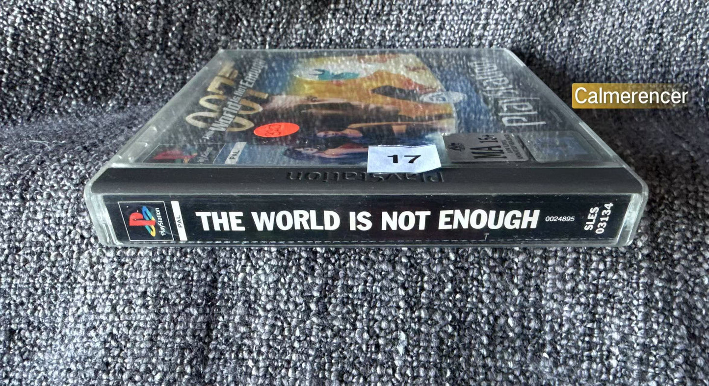 007 The World Is Not Enough - Sony Playstation One (PS1) Game