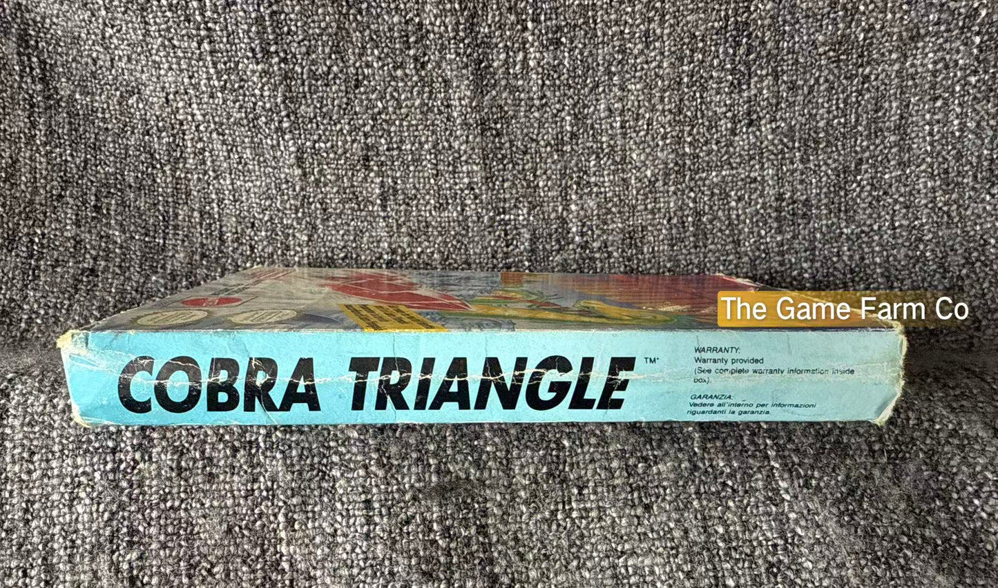 Cobra Triangle Boxed Game - Nes - Nintendo / Entertainment System - Pal Version