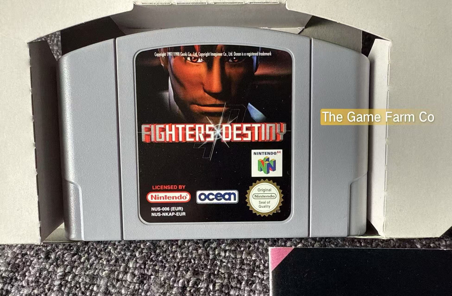 Fighters Destiny Game Boxed - Nintendo 64 / N64 - Pal Version