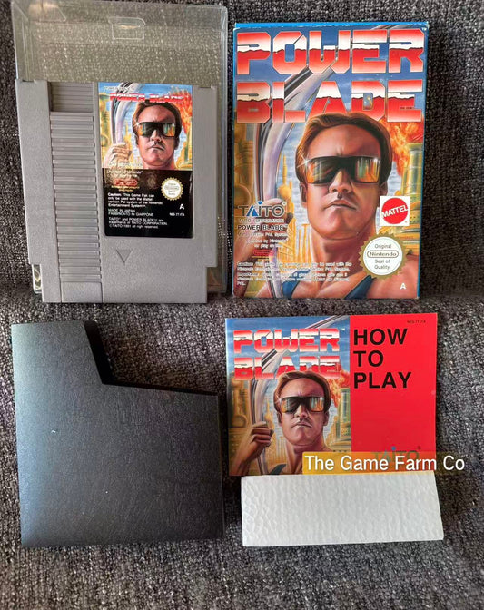 Power Blade Boxed Game - Nes - Nintendo / Entertainment System - Pal Version