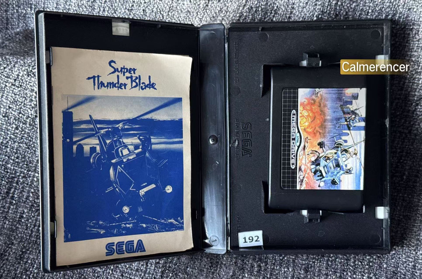 Super Thunder Black - Game - Sega Mega Drive