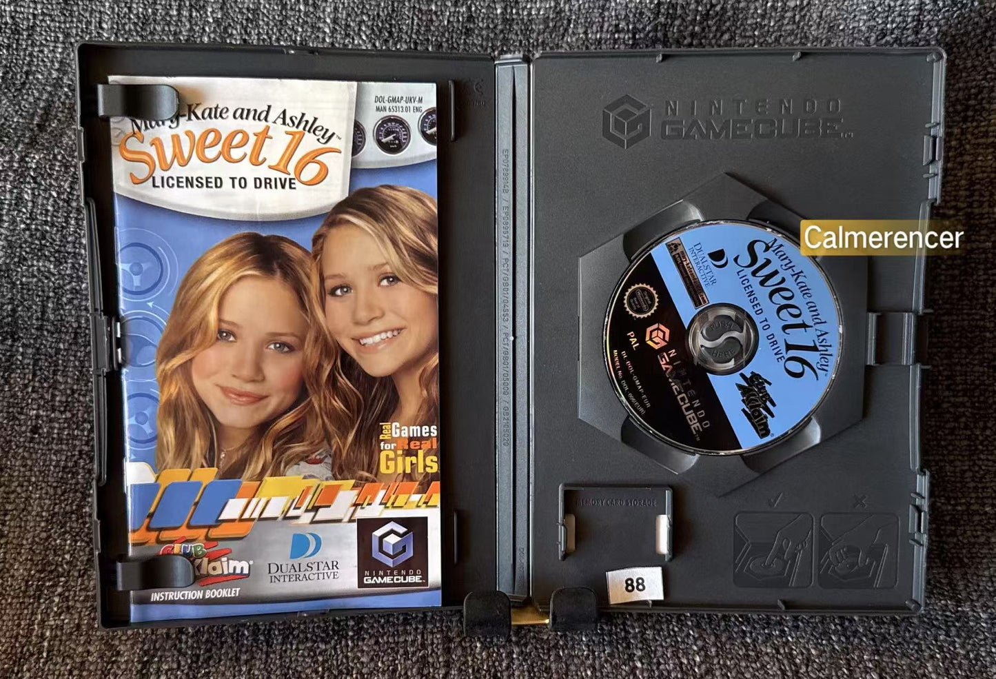 Mary-Kate & Ashley Sweet 16 Licensed To Drive Game - Nintendo Gamecube - Pal Version