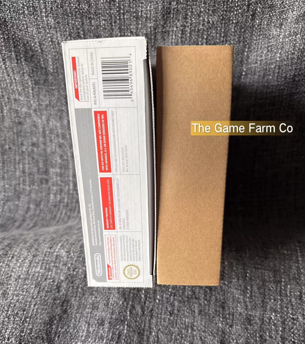 Genuine Nintendo Wii Wheel Boxed