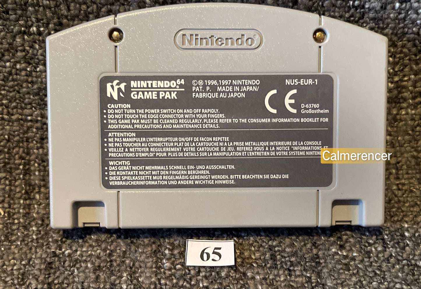 Tetrisphere - Nintendo 64 / N64 - Pal Version
