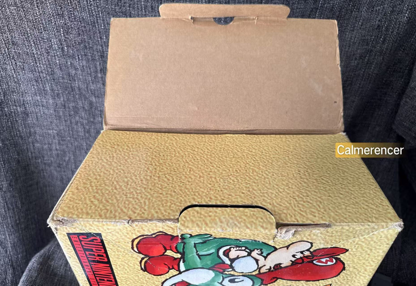 Super Mario World 2 Yoshi's Island Console Bundle Big Box (Snes) Pal Version - See Description