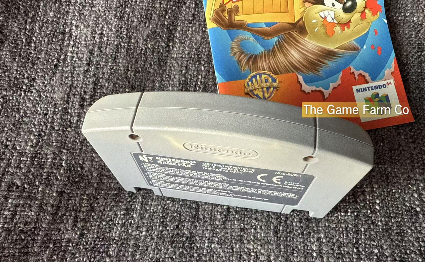 Taz Express Game Boxed - Nintendo 64 / N64 - Pal Version