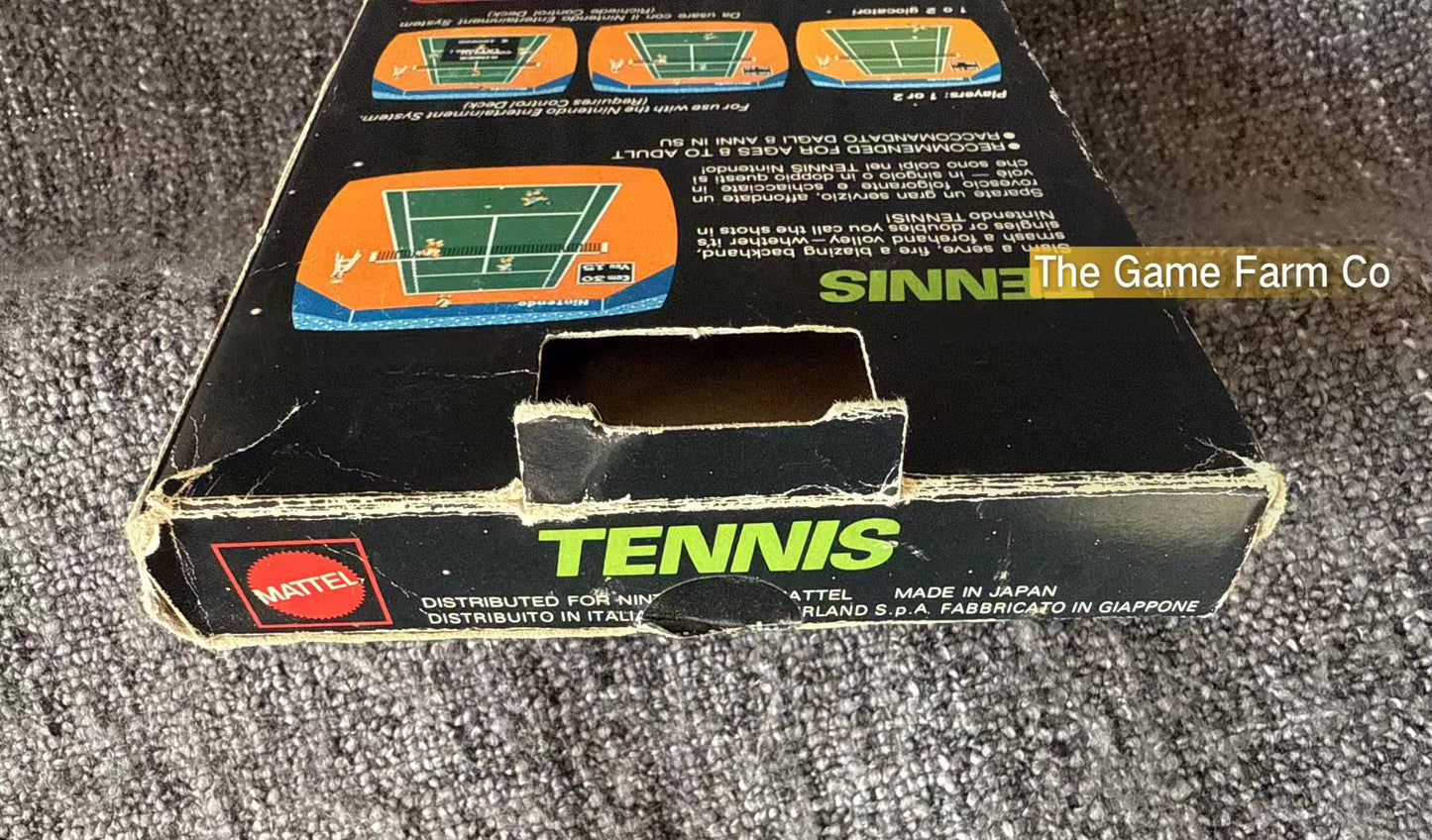 Tennis Boxed Game - Nes - Nintendo / Entertainment System - Pal Version