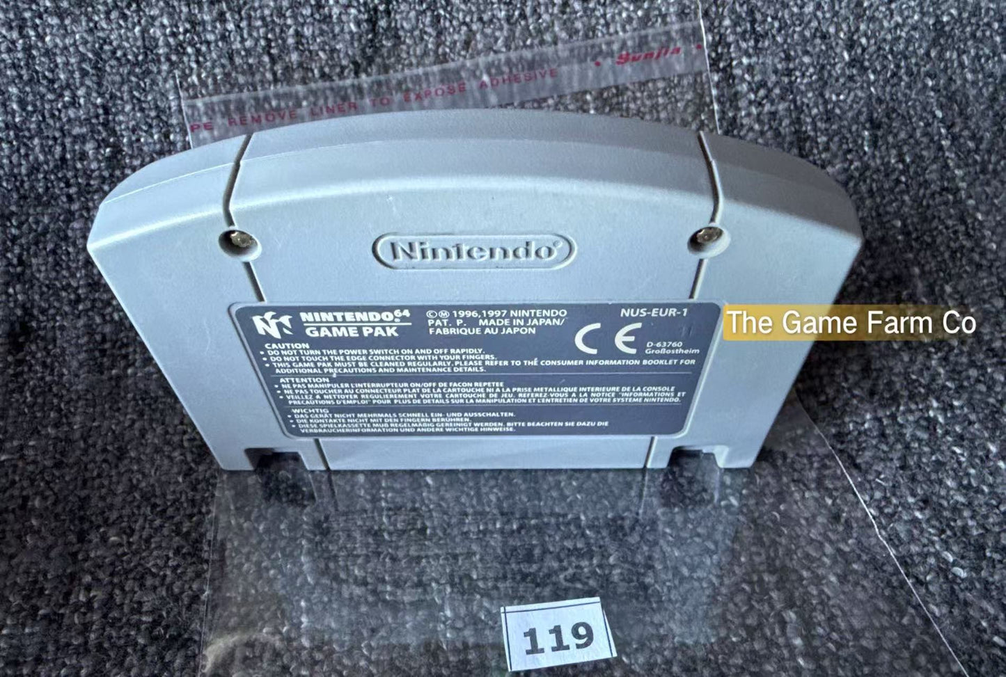 Mario Golf Game (Loose - No case) - Nintendo 64 / N64 - Pal Version