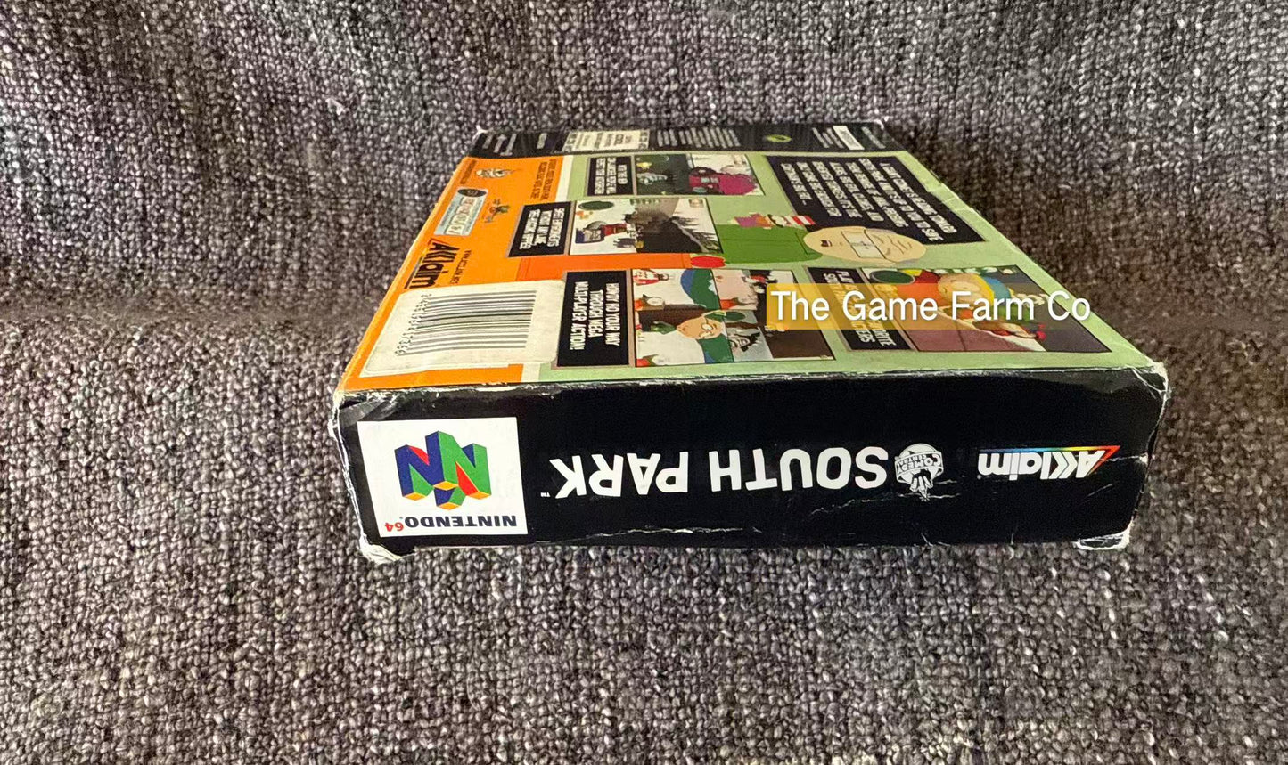 South Park N64 Physical Game CIB PAL Tested Used
