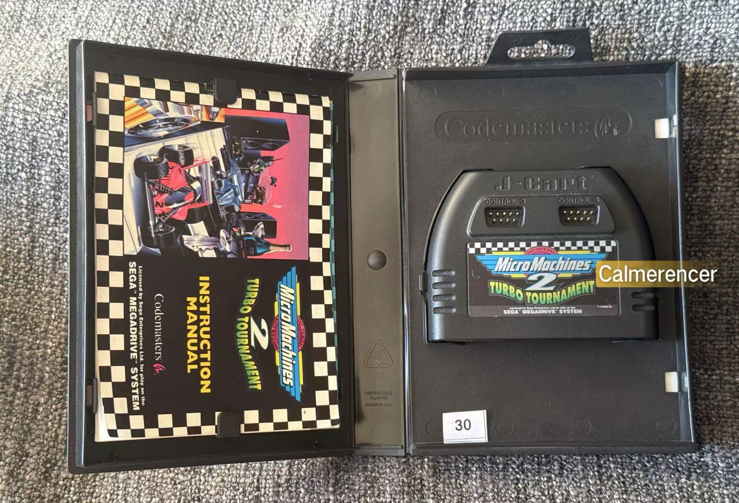 Micro Machines 2 Turbo Tournament Game - Sega Mega Drive