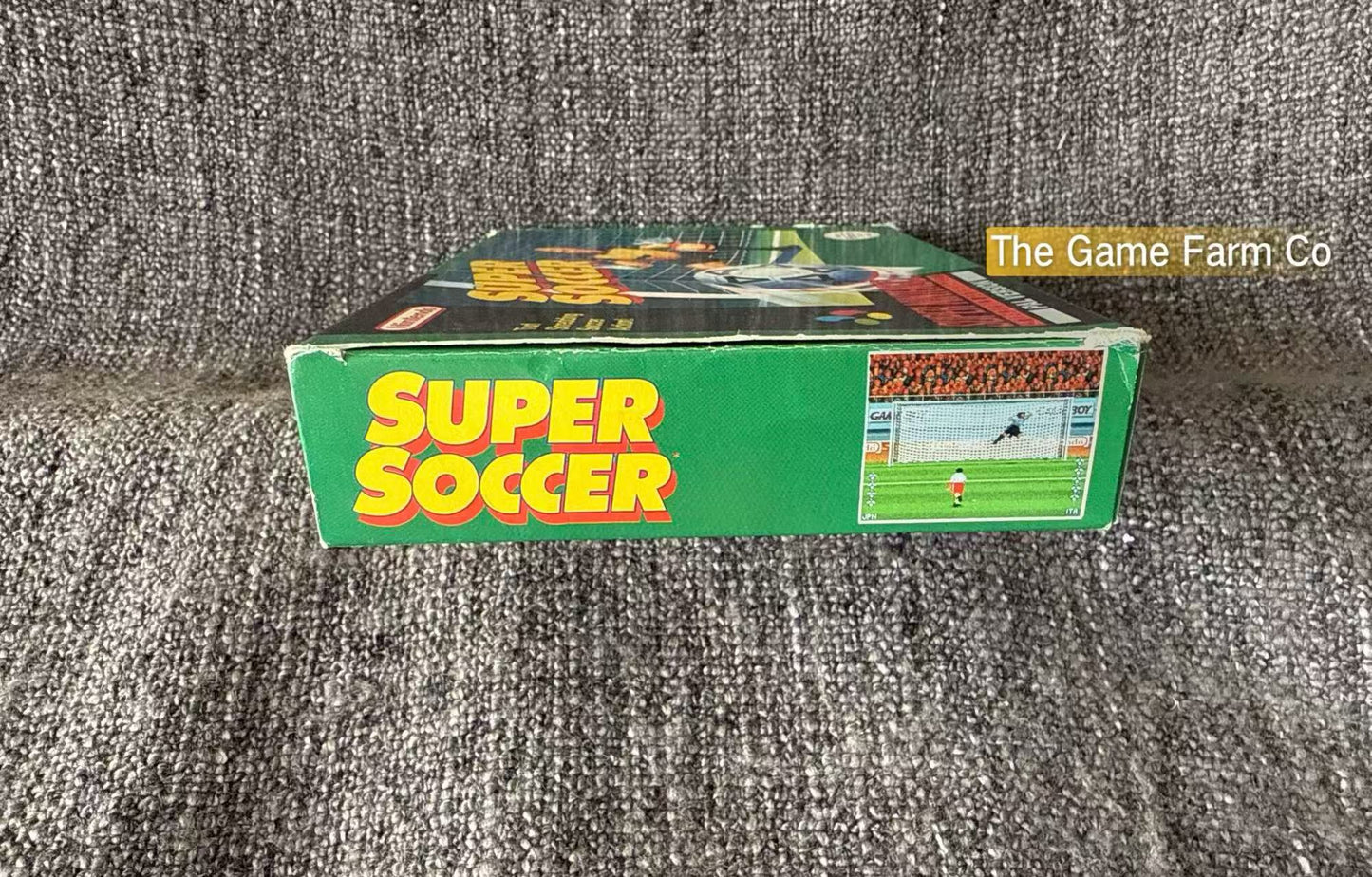 Supper Soccer Boxed - Super Nintendo (Snes) Game