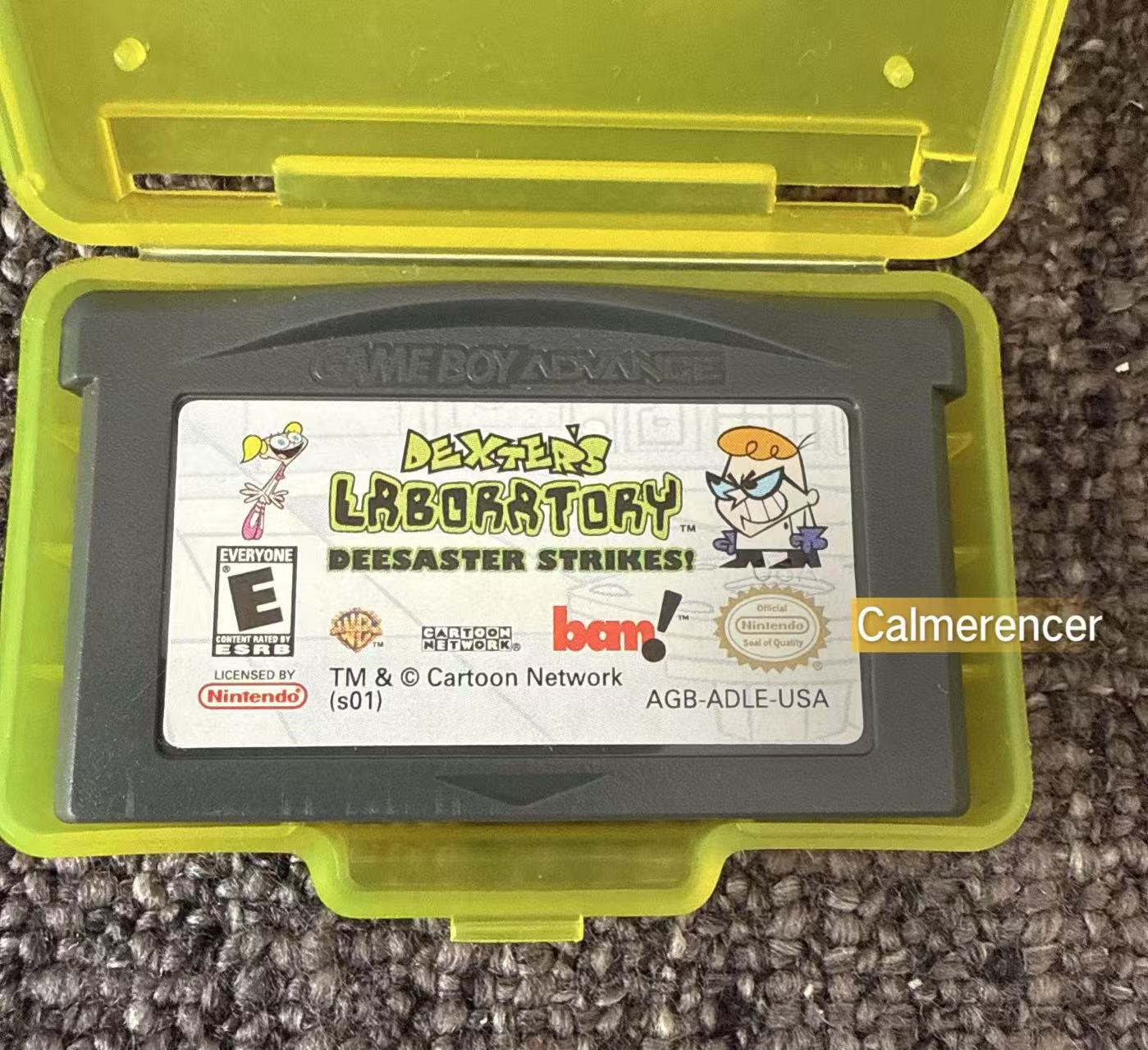 Dexter's Laboratory Deesatar Strikes Boxed Game -Nintendo Gameboy Advance GBA - Pal Version