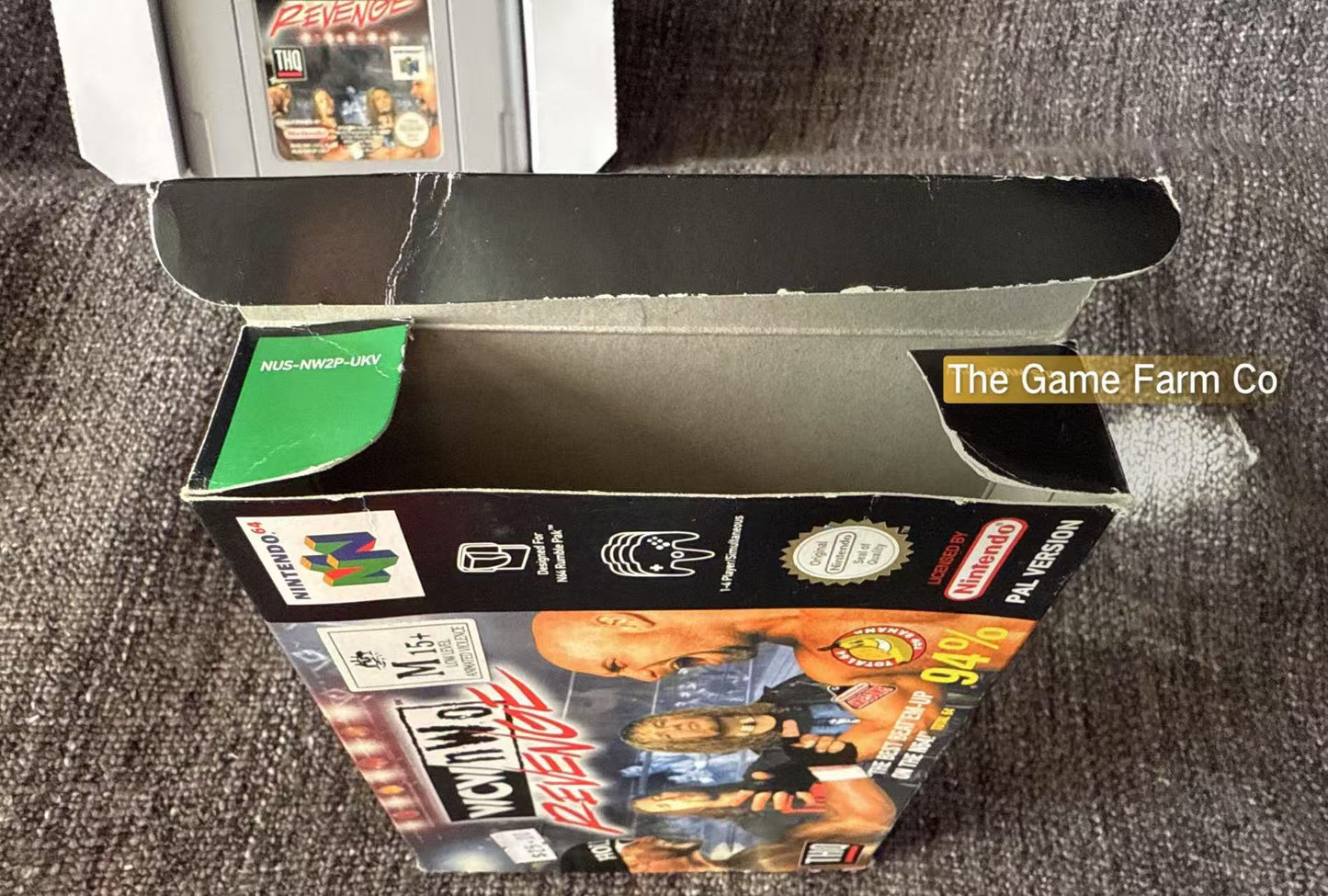 WCW NWO Revenge Game Boxed - Nintendo 64 / N64 - Pal Version