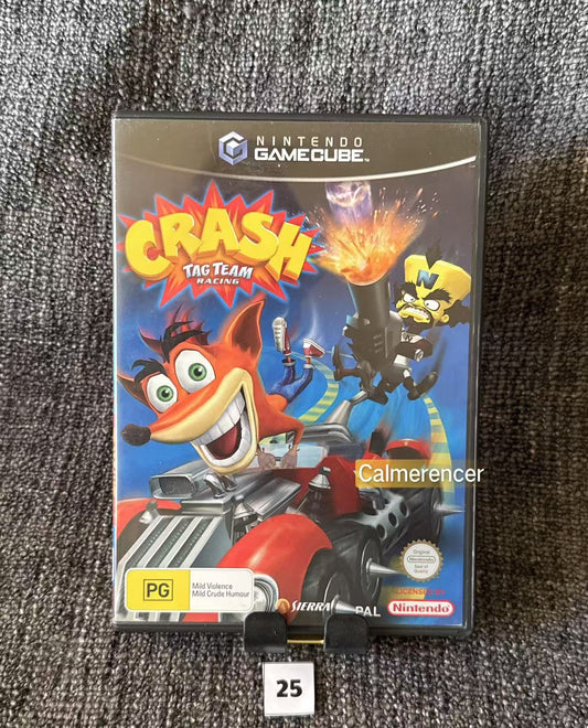 Crash Tag Team Racing Game - Nintendo Gamecube - Pal Version