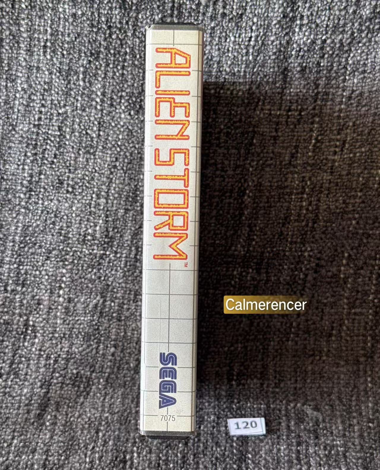 Alien Storm -No manual Game - Sega Master System