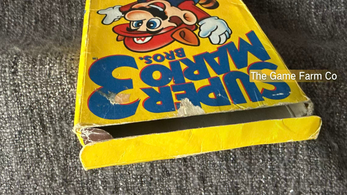 Super Mario Bros 3. Boxed Game - Nes - Nintendo / Entertainment System - Pal Version