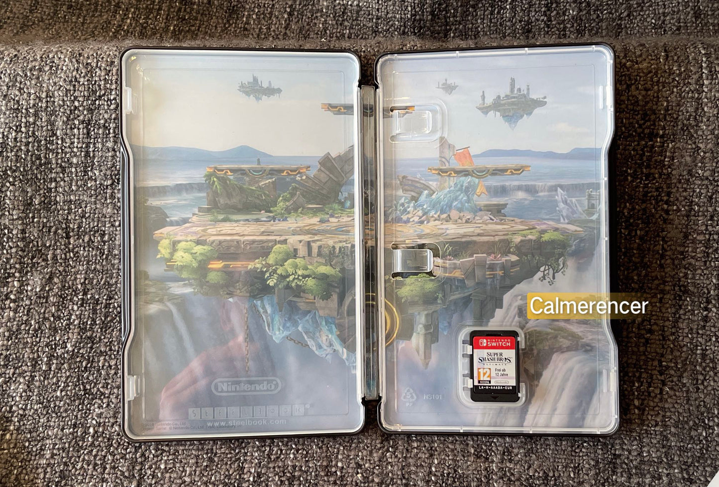 Super Smash Bros Ultimate Limited Edition Steel Case and Controller Game - Nintendo Switch