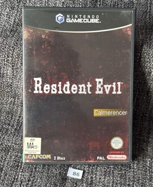 Resident Evil Game - Nintendo Gamecube - Pal Version